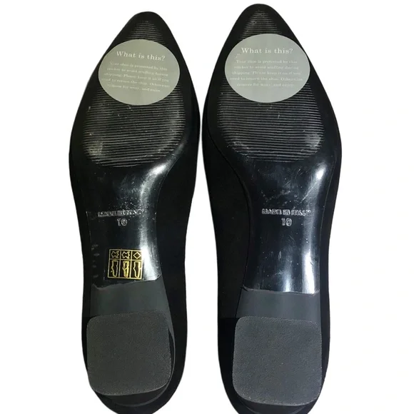 Everlane Woman’s Dressy Black Suede Pump Size 10 - Picture 3 of 6
